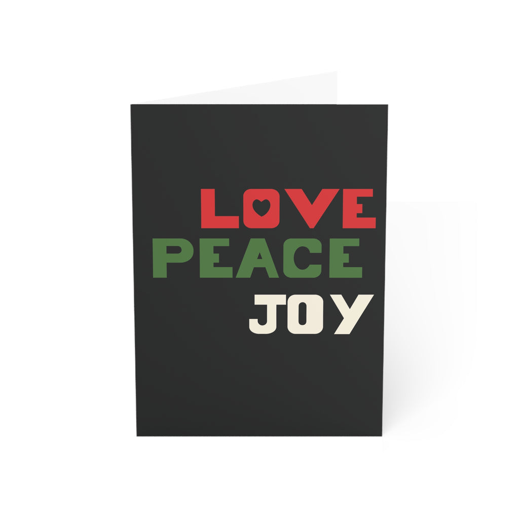 Love Peace & Joy Card