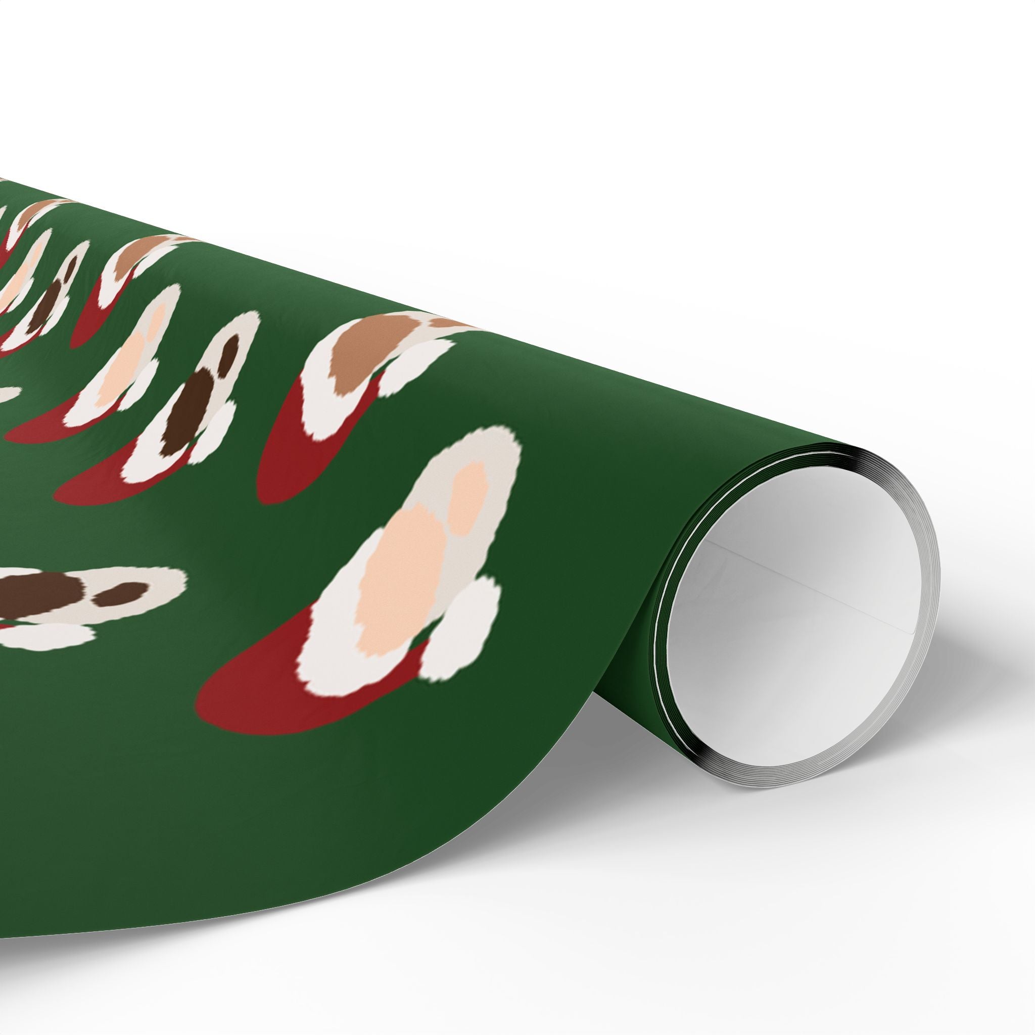 DEI Santa Wrapping Paper