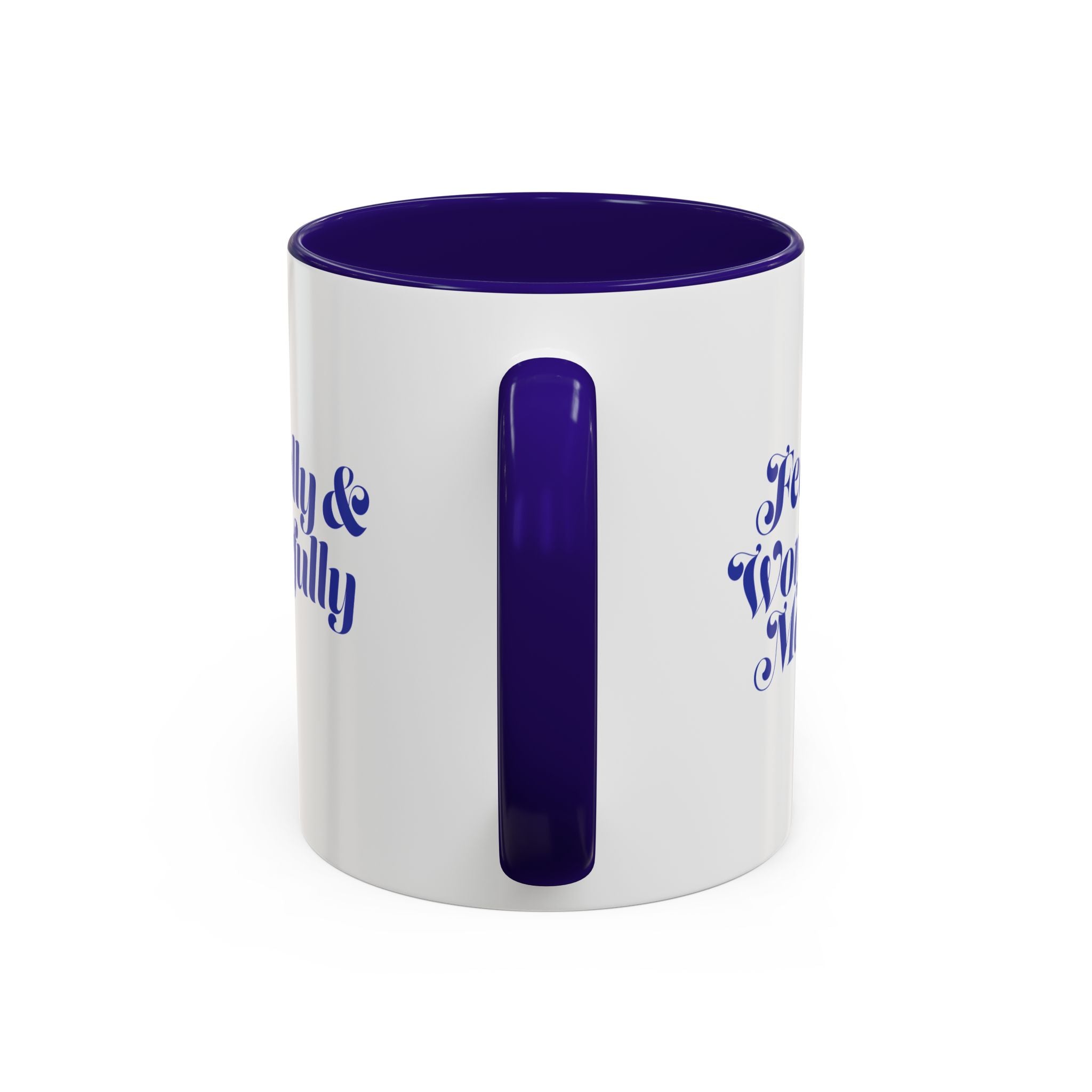 Blue Fearfully & Wonderfully Made Mug