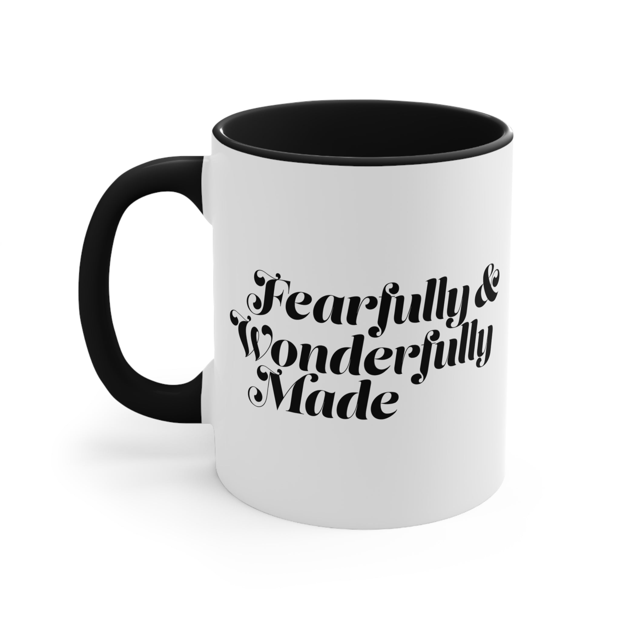 Black Fearfully & Wonderfully Made Mug