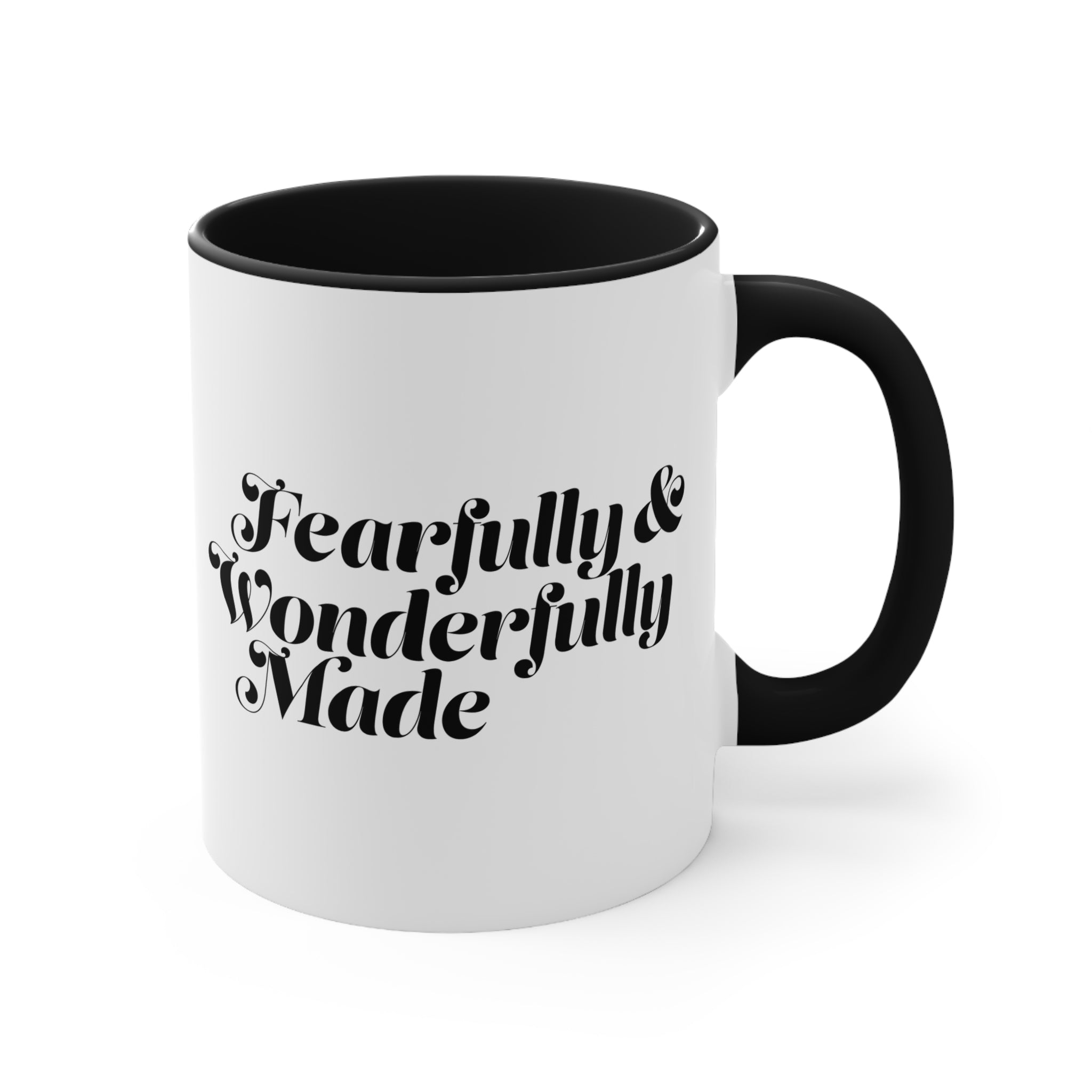 Black Fearfully & Wonderfully Made Mug