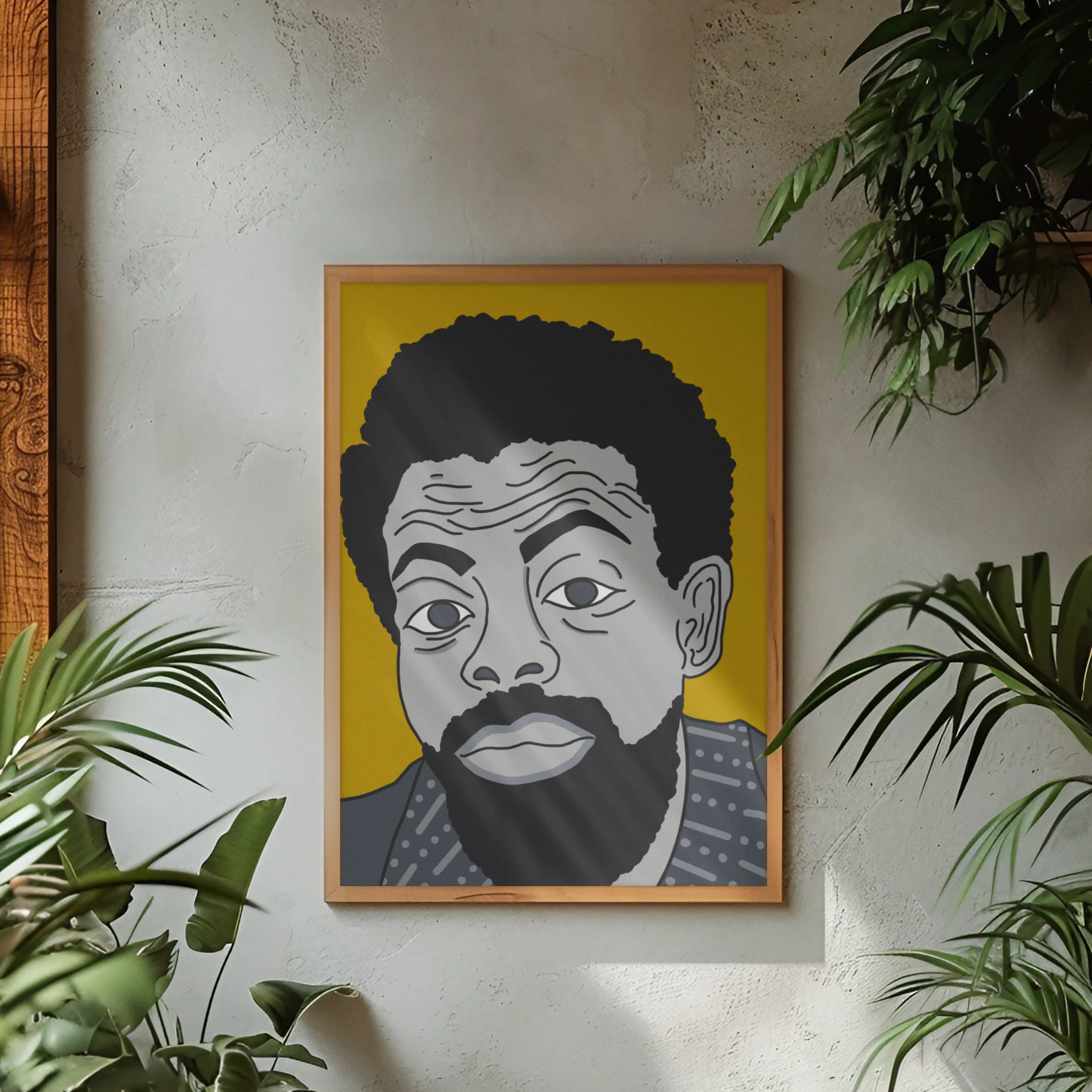 Amiri Baraka Fine Art Print