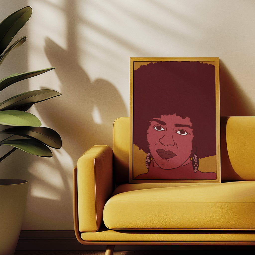 Angela Davis Fine Art Print