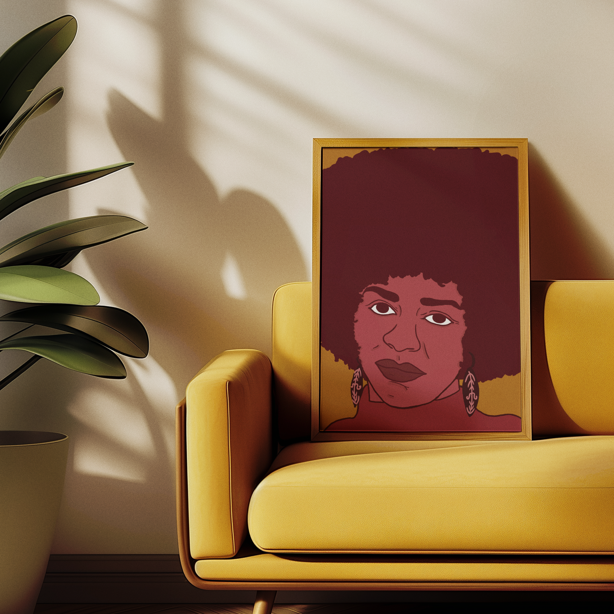 Angela Davis Fine Art Print