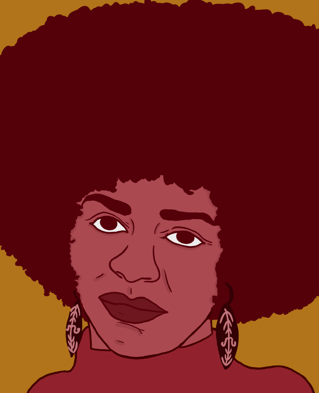 Angela Davis Fine Art Print