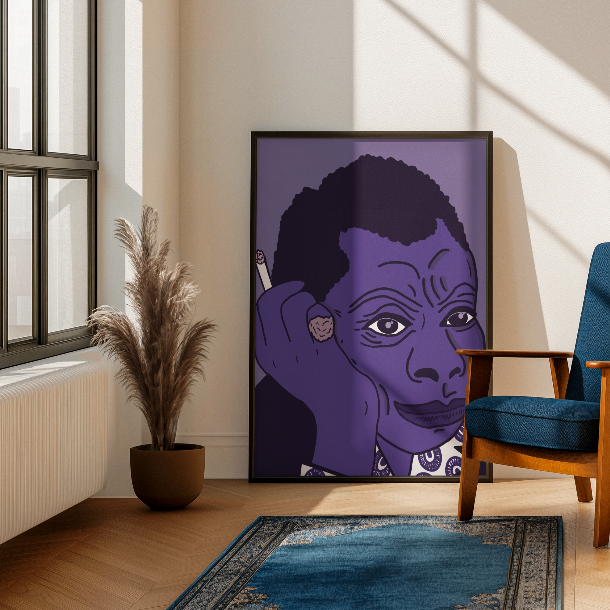 James Baldwin Fine Art Print