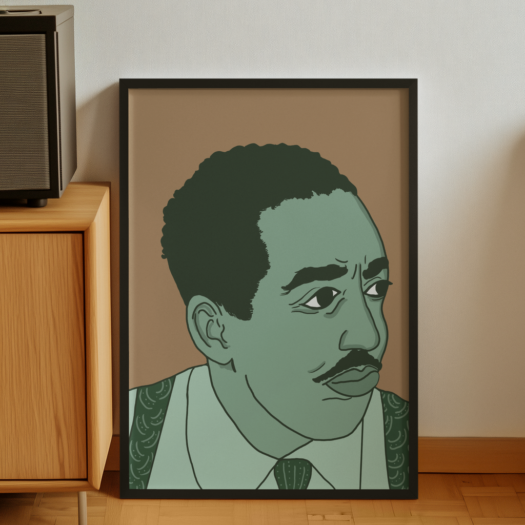 Langston Hughes Fine Art Print