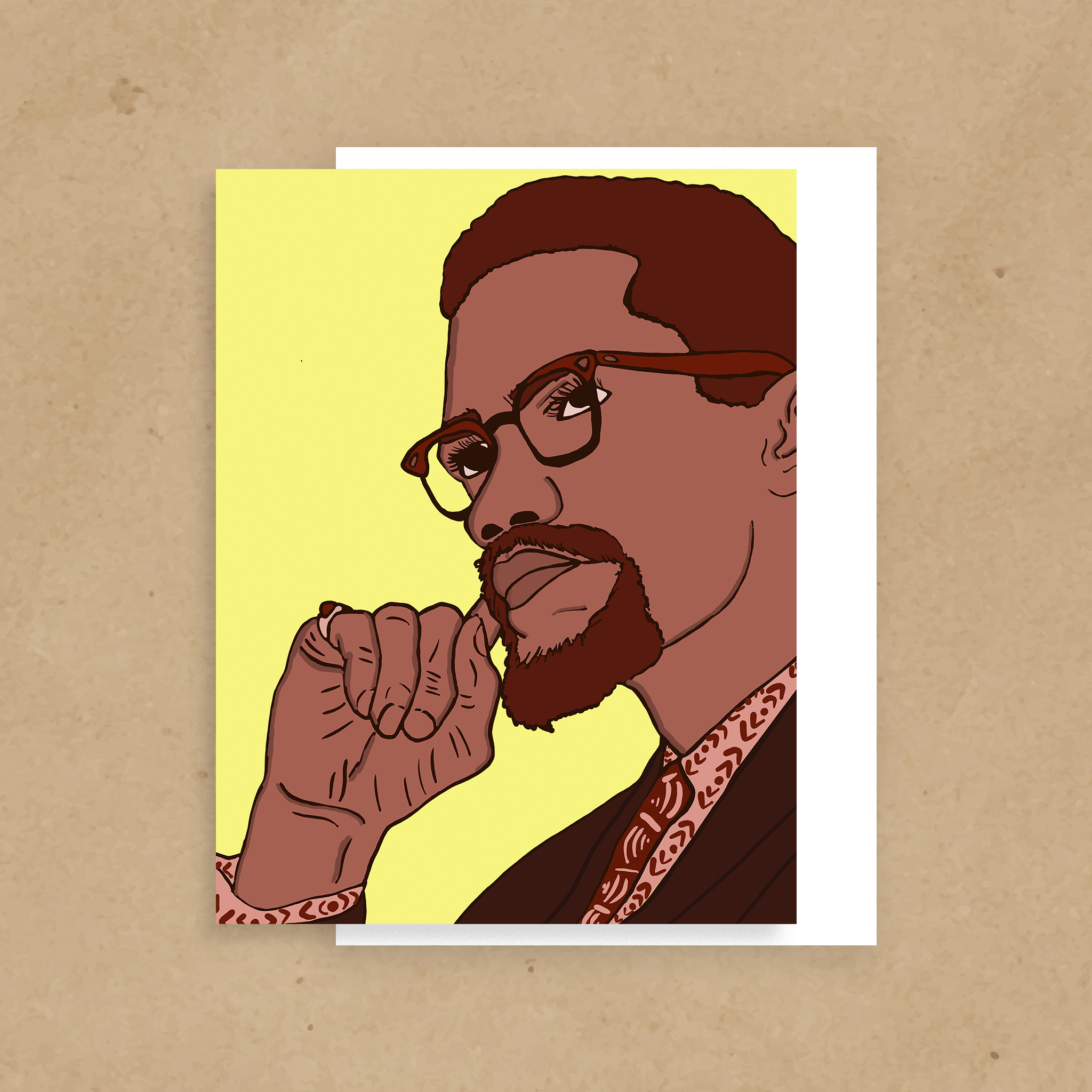 Malcom X Card
