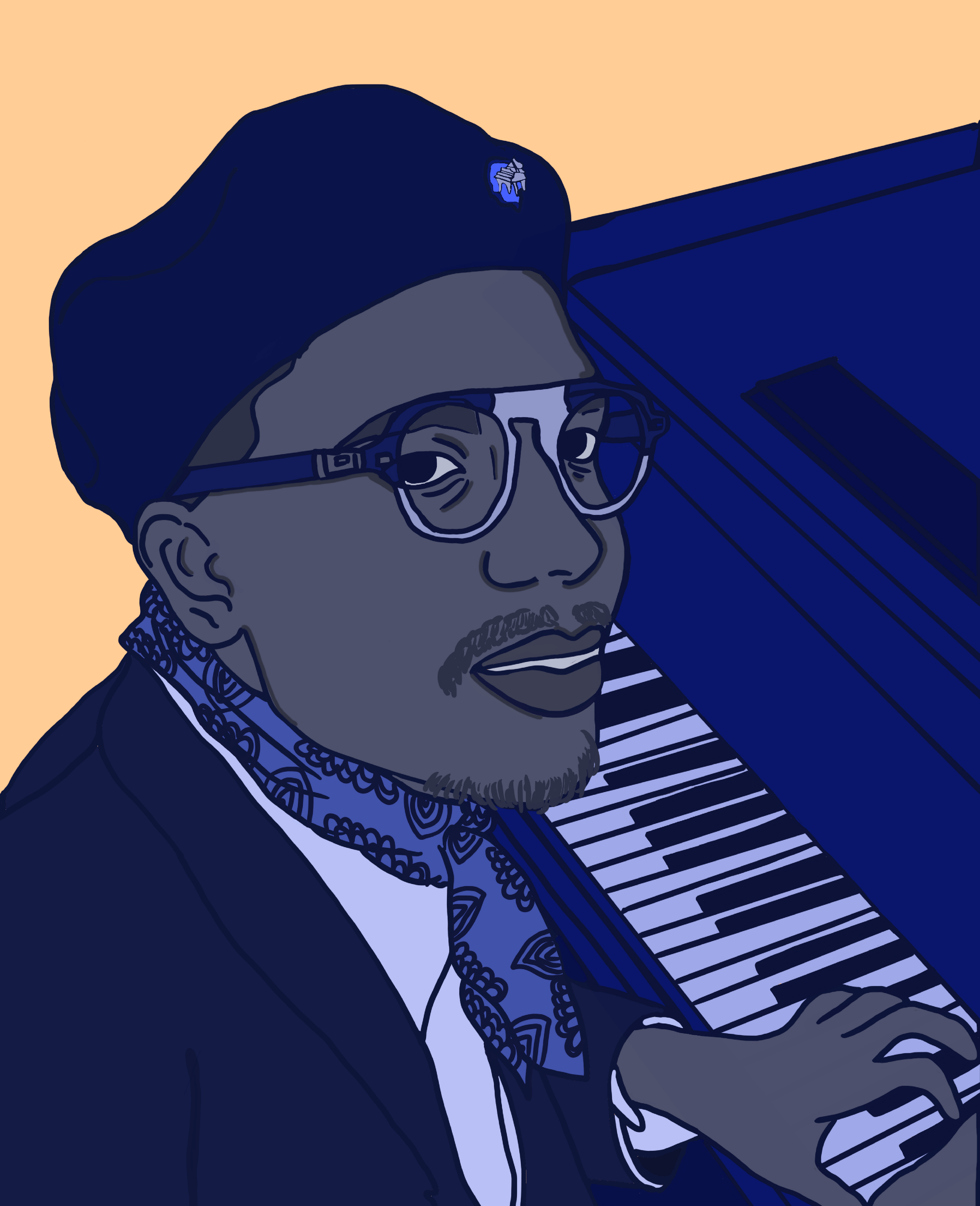 Thelonius Monk Fine Art Print
