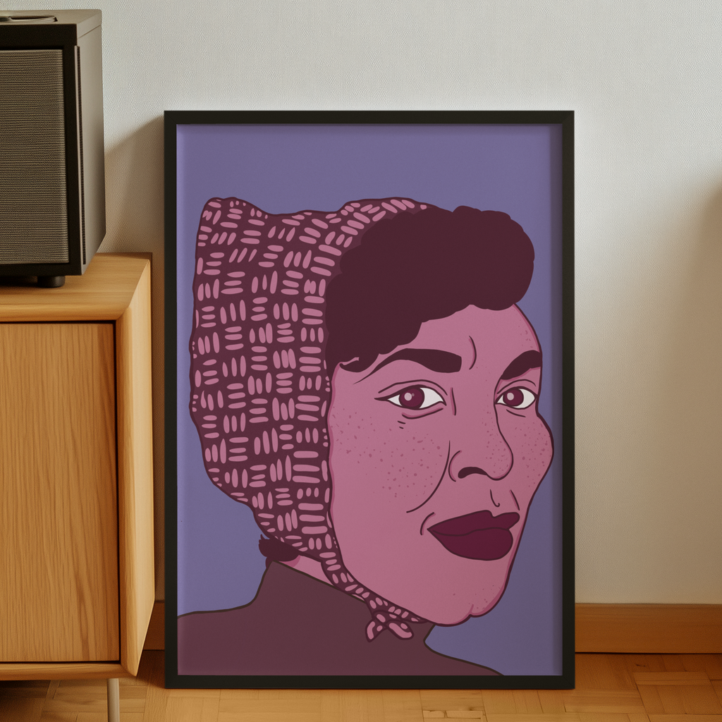 Zora Neale Hurston Fine Art Print