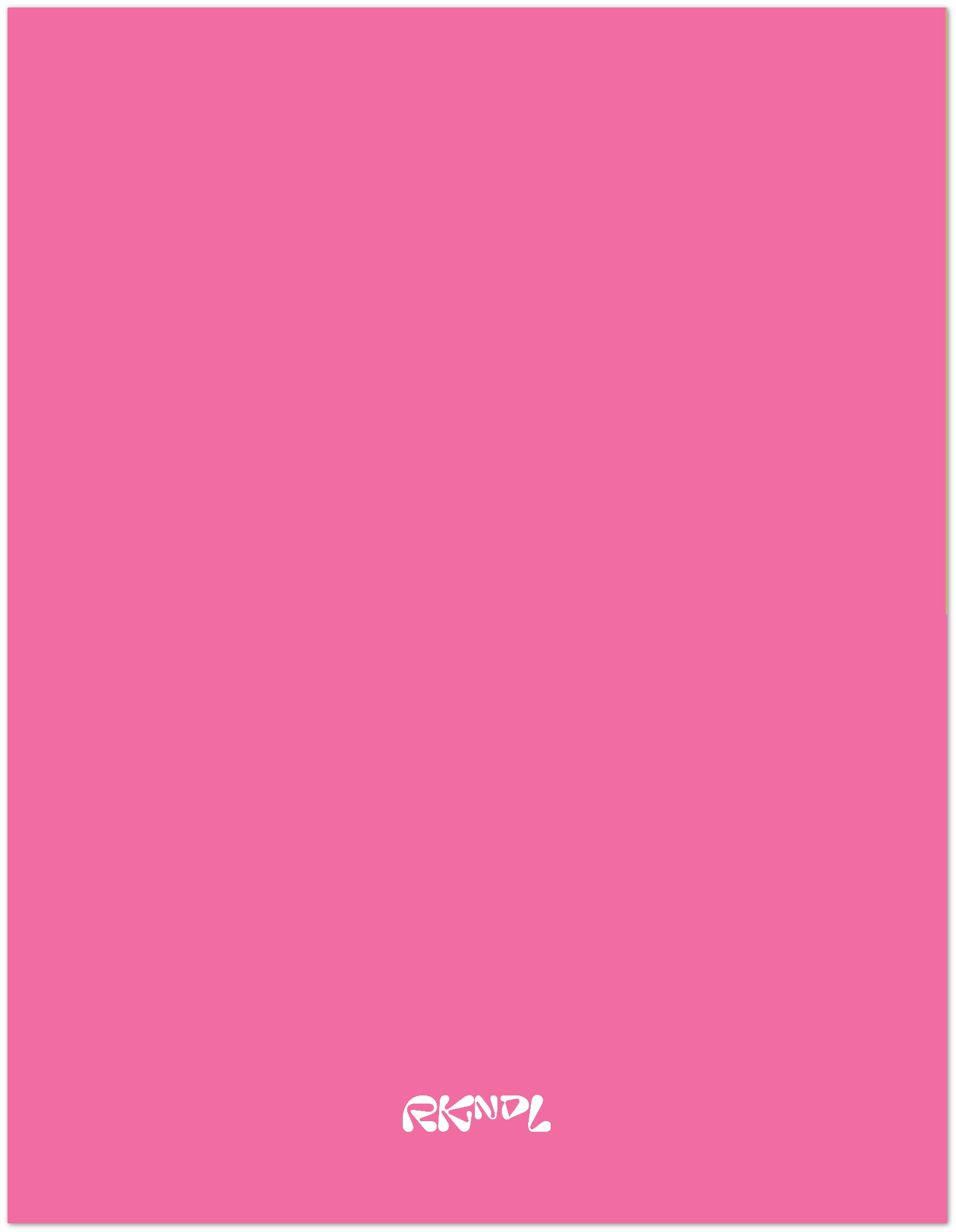 Pink All About Love Card