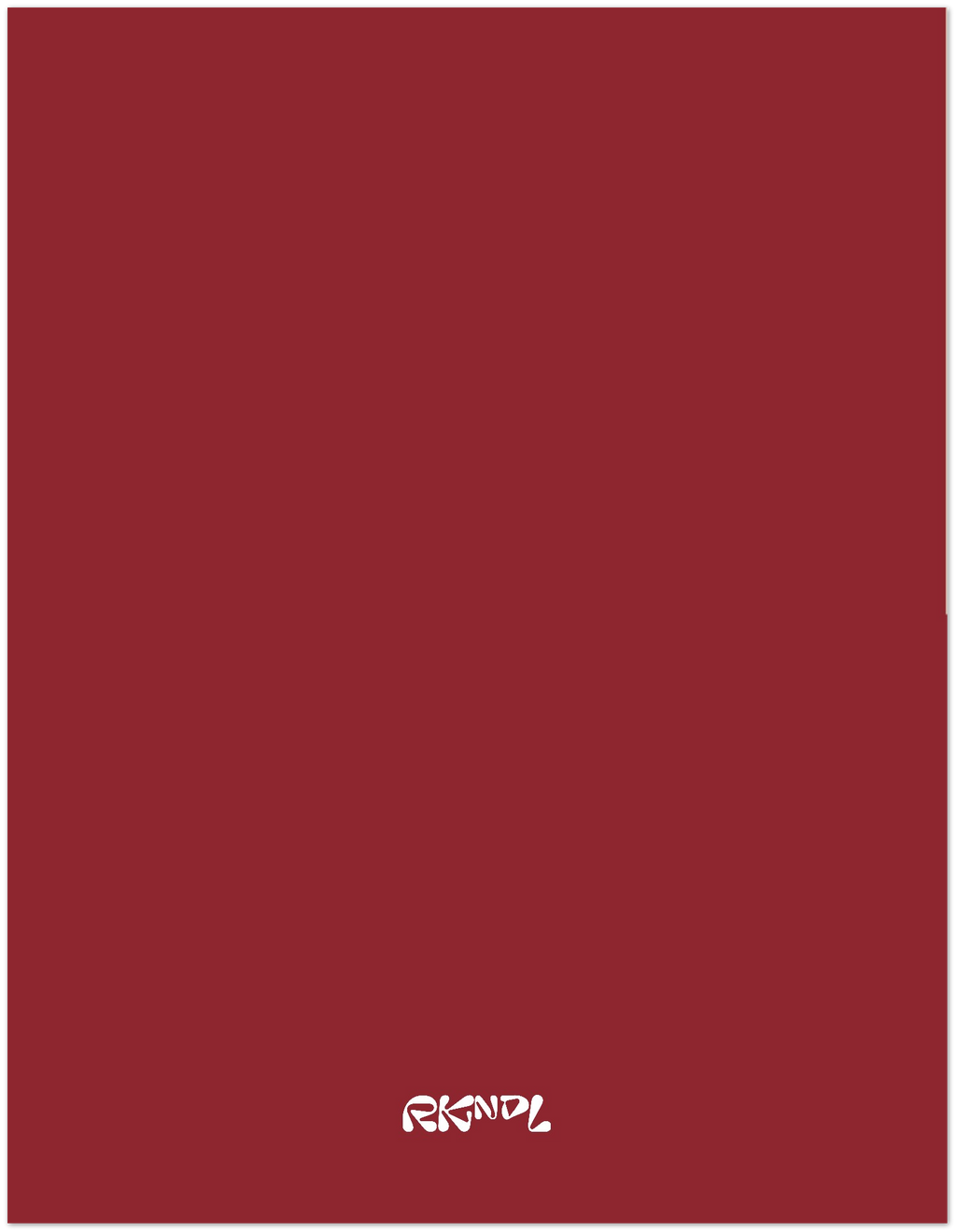 Red All About Love Card