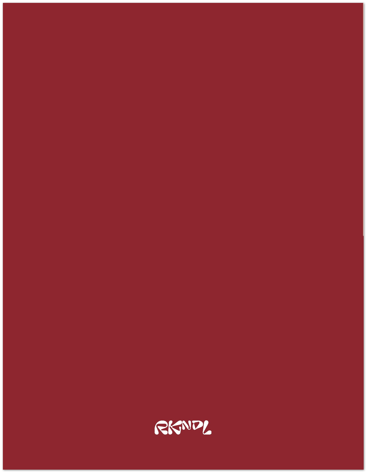 Red All About Love Card