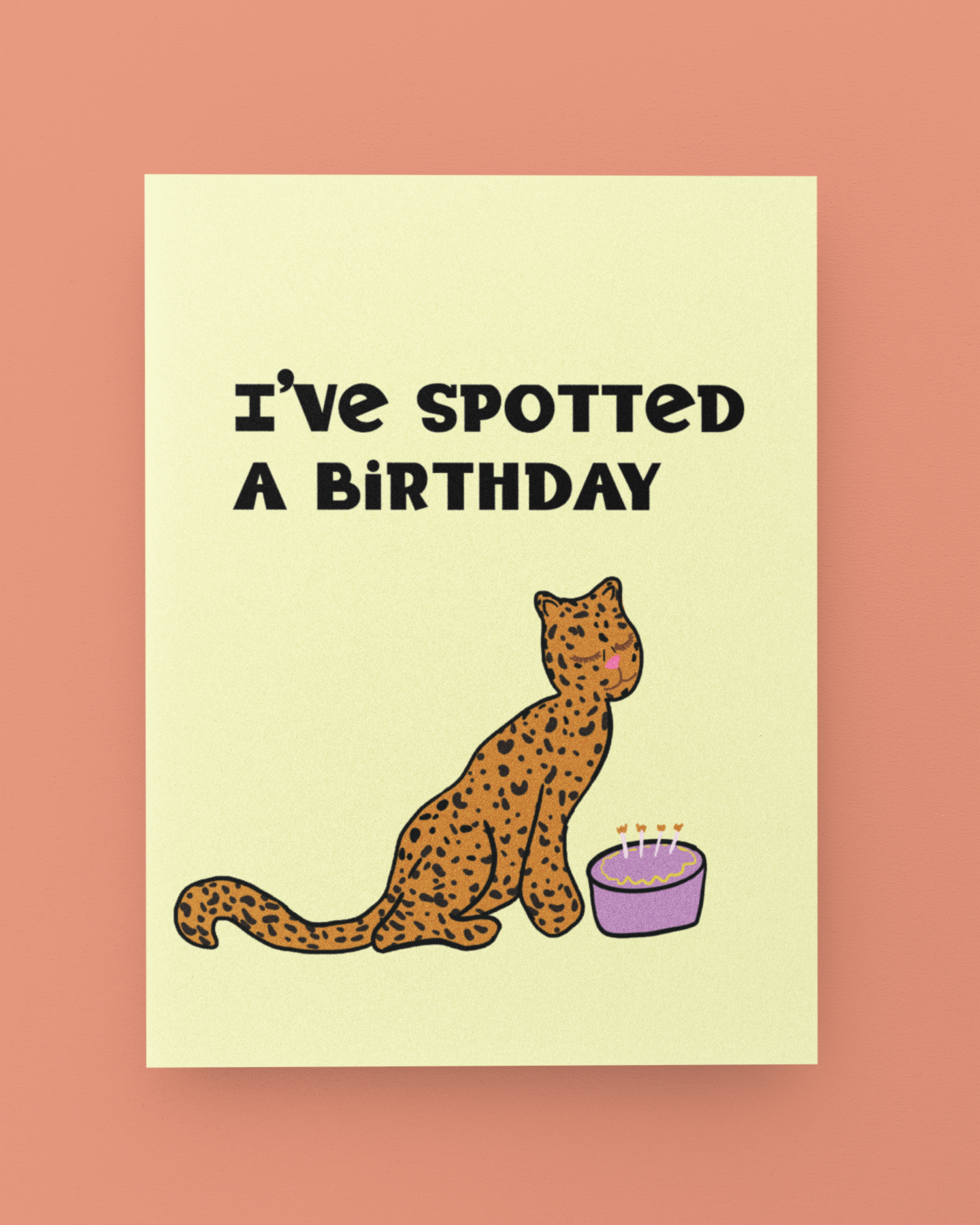 Spotted A Birthday Card